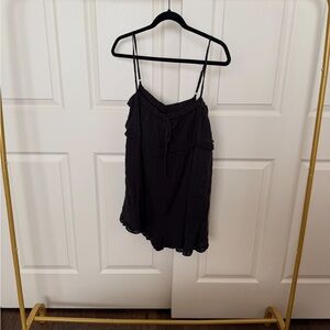 Elegant Black Women's Romper